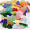Glazen Kralen Set 6-17mm - DIY Kralen - Glaskralen - Diverse Kleuren - 60 gram - Gatgrootte 0,5-1,5mm