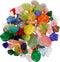Glazen Kralen Set 6-17mm - DIY Kralen - Glaskralen - Diverse Kleuren - 60 gram - Gatgrootte 0,5-1,5mm