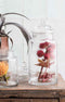 Glazen snoeppot / voorraadpot met deksel 22 x 13 cm - 2900 ml - Bewaarpotten / voorraadbussen