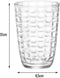 Glazenset Bormioli Rocco Mat 6 Stuks Transparant Glas 390 ml