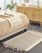 DIVARLI - Modern vloerkleed - Lichtbeige - 80 x 150 cm - Wol