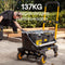 Stanley SXWTD-FT585 2-in-1 Steekwagen en Plateauwagen - Steekkar max. 70KG - Platformwagen max. 137KG - Transportwagen Inklapbaar - Transportwagen met Stevige Wielen - Kunststof/ Staal