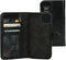 Mobiparts Excellent Wallet Case 2.0 - Flip cover - Echt leder - Zwart