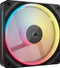 Corsair iCUE LINK LX120-R RGB - Case Fan - 120mm - 70 cfm - 400-2400 rpm - 35.1 dBA - Daisy chain - zwart (3-pack)