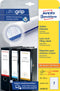 Avery L4760-25 - Ordnerrugetiket 192x38mm - 25 vel (7 etiketten per vel)