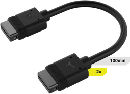 Corsair CL-9011121-WW - iCUE LINK Kabel - 2x 100cm Male/Male - Zwart