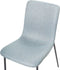 GLENDIVE - Eetkamerstoel set van 4 - Lichtblauw - Polyester