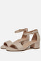 Tamaris Sandalen - Klittenbandsluiting - F-Leest smal - Beige (maat 40)