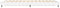 vidaXL - Bedframe - LED - massief - hout - wit - 140x190 - cm