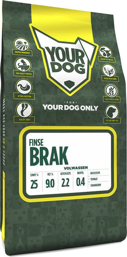 Yourdog Finse brak Rasspecifiek Adult Hondenvoer 6kg | Hondenbrokken