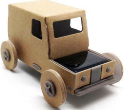 Bouwpakket - Autogami taxi met zonpaneel - Autogami Taxi