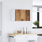 vidaXL - Keukenwandkast - Kalmar - bewerkt - hout - oud - houtkleurig