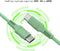 imoshion Kabel - USB C naar USB C Kabel - 2 meter - Snellader 60W - USB-C Oplader Kabel - Geschikt voor o.a. Apple iPhone 15/16 en Samsung - Groen