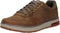 Skechers Evenston - Fanton Heren Sneakers - Leer - Kastanjebruin - Maat 43