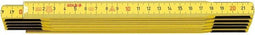 Gliedermaßstab HG 2/10 gelb