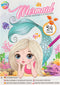 Glitter Kleur en Stickerboek Eenhoorn/Zeemeermin