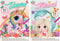 Glitter Kleur en Stickerboek Eenhoorn/Zeemeermin