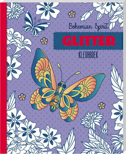 Glitter kleurboek - Bohemian Spirit