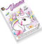 Glitter kleurboek en stickerboek | Thema Unicorn
