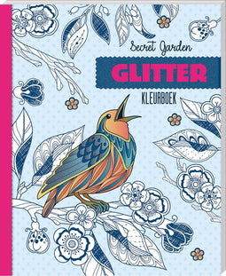 Glitter kleurboek - Secret Garden