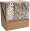 Glitter tak 30 cm 9ass design kerstversiering
