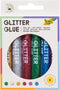 Glitterlijmpennen | Set à 6 assorti