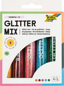 Glitterpoeder Folia assorti