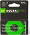 GP ReCyko Pro GPRCP80AAA174C4 - Oplaadbare batterij AAA - NiMH 800 mAh (4 stuks)
