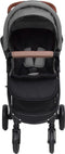 vidaXL - Kinderwagen - 3-in-1 - staal - lichtgrijs