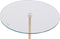 Bijzettafel DKD Home Decor Zwart Transparant Gouden Kristal Staal 45 x 45 x 50 cm