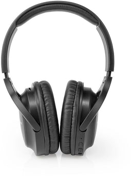 Nedis HPBT1201BK - Over-ear Bluetooth 5.0 koptelefoon - 20 uur gebruiksduur - Zwart