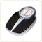 Mechanische personenweegschaal LITTLE BALANCE 8182 PRO M 200 - 200 kg / 1 kg - Groot scherm - Professioneel - Zwart & Chroom