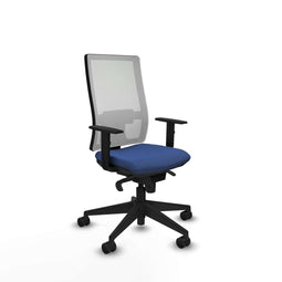 Bureaustoel Piqueras y Crespo 1D066N0 Marineblauw