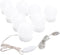 vidaXL - Wandspiegel - met - LED-lampen - vierkant - glas