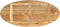 vidaXL - Tafelblad - ovaal - 120x50x3,8 - cm - massief - mangohout
