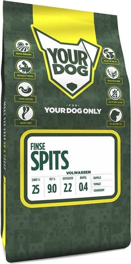 Yourdog Finse spits Rasspecifiek Adult Hondenvoer 6kg | Hondenbrokken