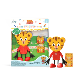 Glo Pals Daniel Tiger Light up Poppetje - Multi