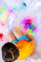 Glo Pals Party, Light Up Cubes, Wit, 4 Stuks