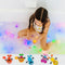Glo Pals Party, Light Up Cubes, Wit, 4 Stuks