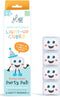 Glo Pals Party, Light Up Cubes, Wit, 4 Stuks