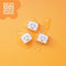 Glo Pals Party, Light Up Cubes, Wit, 4 Stuks
