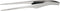 Global GS107 Pincet - 20cm - RVS