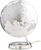 globe Bright Chrome 30cm diameter kunststof voet engelstalig NR-0331F7NS-GB