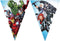 Globos Papieren Vlaggenlijn FSC Avengers Infinity Stones, 3mtr.