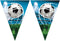 Globos Papieren Vlaggenlijn FSC Voetbal Fans, 3mtr.