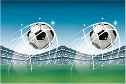 Globos Tafelkleed Voetbal Fans, 120x180cm