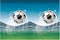 Globos Tafelkleed Voetbal Fans, 120x180cm