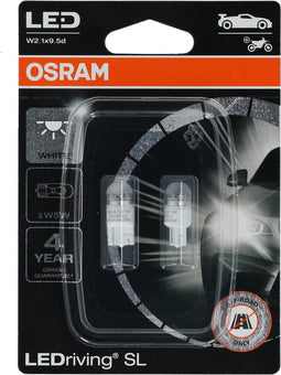 Gloeilamp voor de auto Osram OS2825DWP-02B 0,8 W 6000K W5W