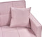 GLOMMA - Slaapbank 3-zits - Roze - Polyester