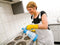 GLORIA CleanMaster CM 12 - vulinhoud 1.25 l., EPDM afdichtingen, sproeib. verst., Hand drukspuit